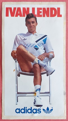 Ivan lendl adidas aufkleber - ivan,