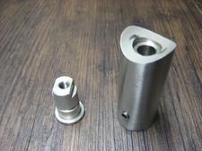 Edelstahl Stoßgriffstütze