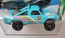 2024 Hot Wheels `87 Dodge D100 in 1/64 # HTD17 HW 1987 Pickup Truck Allrad 4x4