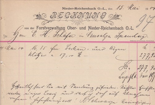Nieder reichenbach rechnung - nieder-reichenbach,,
