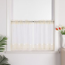 Küche Gardine Scheibengardine