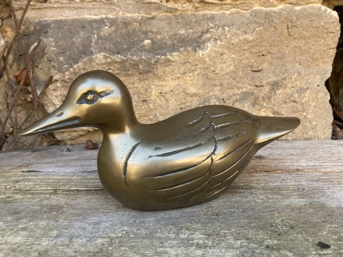 Messing ente kunstgewerbe - messing,