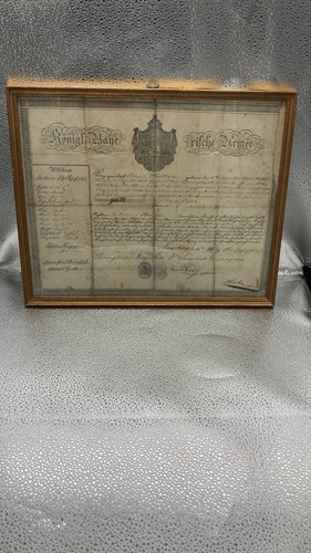 Entlassungsurkunde königlich - entlassungsurkunde,