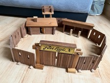 WESTERN STADT HÄUSER FORT COWBOYS INDIANER Spielwaren