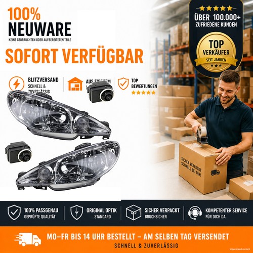 Scheinwerfer set halogen - scheinwerfer,