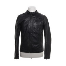 G-Star Raw, Lederjacke, Herren, Größe: M, Schwarz, Einfarbig #CDq