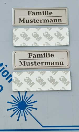 Briefkastenschild