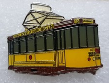 Vintage pin straßenbahn - pin,