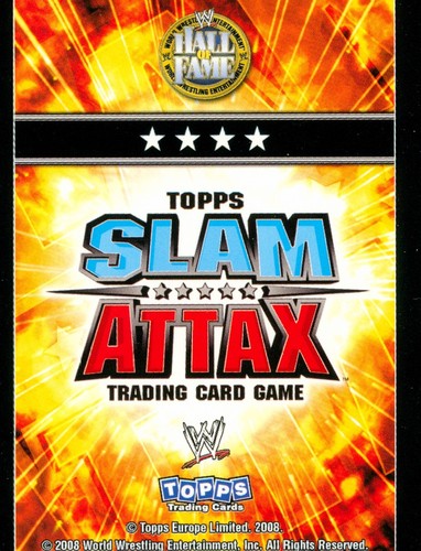 Topps slam attax 2008 - attax, of