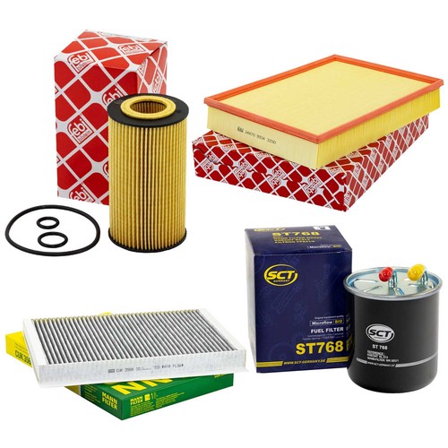 Filter set inspektion - filter,