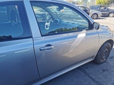 Nissan Micra K12 Beifahrertür Tür Autotür Roh vorn rechts KY0 Sporty Silver 3trg