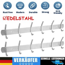 Edelstahl kleiderhaken - 2x,