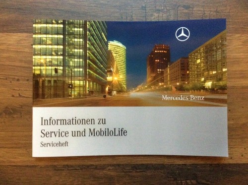 Mercedes benz service heft - mercedes-benz, service-heft