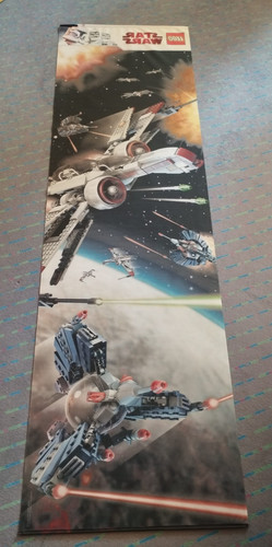 Lego display flag - cloth,, star