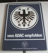 Emailschild ADAC   vom ADAC empfohlen, Größe 40,00 x 30,00 cm