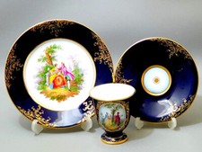 3-tlg. Kaffee Gedeck mit