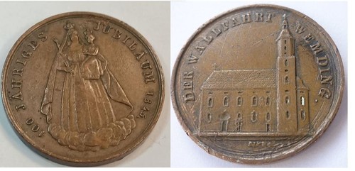 Medaille wemding 1845 - wemding, –