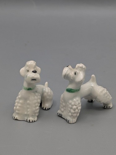 Porzellan pudel hunde - porzellan,