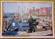 Ansichtskarte Neuharlingersiel, Hafen   (16-25NS)