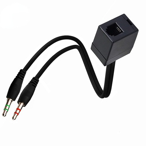 Black compact rj9 dual - compact,