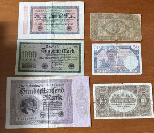 Konsulat alter geldscheine - konsulat,