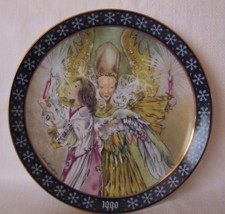 Sulamith Wülfing Weihnachtsteller "Das Licht der heiligen Nacht" 1990, in OVP