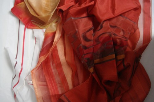 Stoffrestepaket organza und - stoffrestepaket,