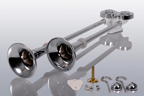 Druckluft doppel horn 64cm - druckluft, 54/64cm