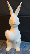 Deko porzellanhase weiß groß - deko,