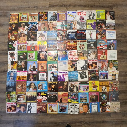 Schallplatten singles konvolut - singles,