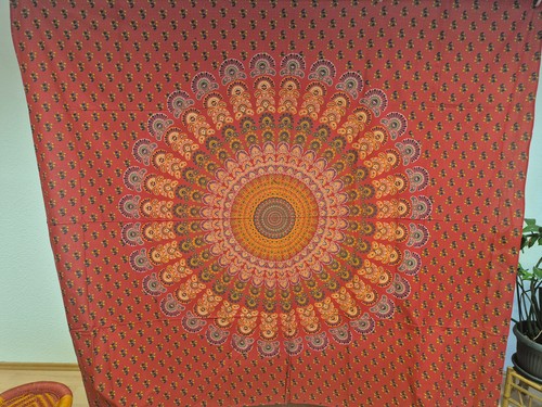 Xxl 240x210cm mandala fächer - xxl,