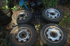 VW Golf III 3 4x Stahlfelgen 6x14 Zoll ET 45 LK 4x100 1H0601025B original