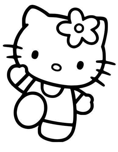 Hello kitty aufkleber - kitty,