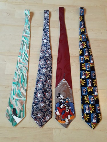 Herrenkrawatten-4er-Set