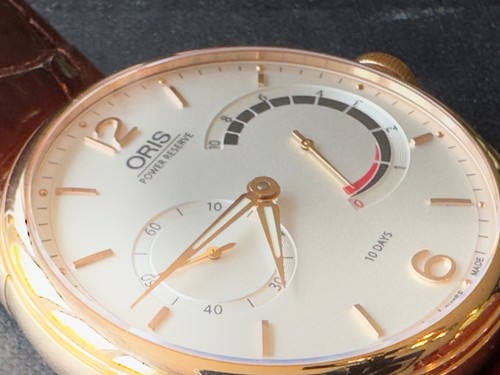 Oris artelier 750er - artelier, roségold