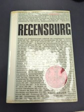 Regensburg Buch Karl Bauer 1970 Heimatkunde Bayern Geschichte