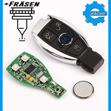 FUNKSCHLÜSSEL FÜR MERCEDES 2000+ NEC BGA BE FERNBEDIENUNG 433MHz +  FRÄSEN