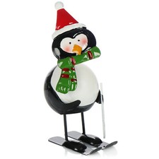 Weihnachtsdeko Pinguin Figur