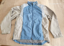 Double Speed - Windjacke Herren 48-50 / Damen 40-42,  Beige-Blau