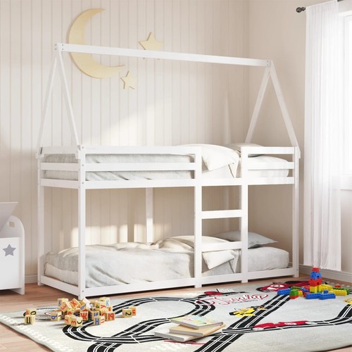 Etagenbett mit dach kinderbett - etagenbett,