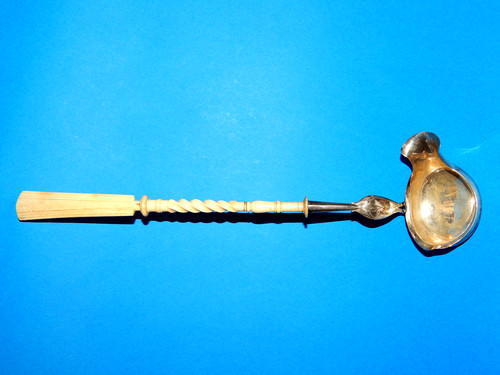 Alte biedermeier silberkelle - biedermeier,