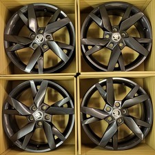 4 Original Alufelgen SKODA Octavia 17 Zoll ET46 5E3601025AC AE RS Felgensatz VW