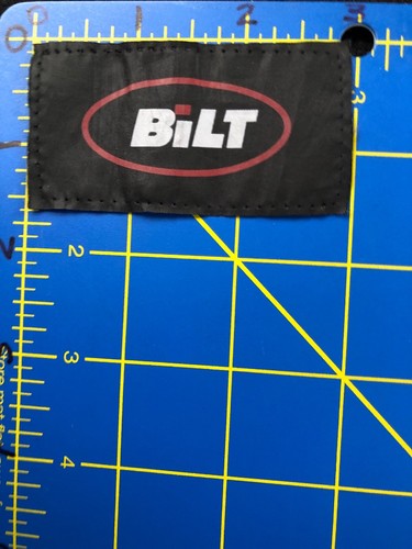 Bilt logo aufnäher etikett - bilt,