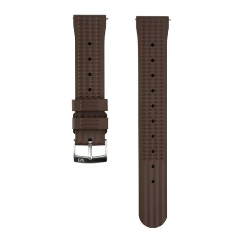 Uhrenarmband waffel kautschuk - uhrenarmband, waffel-kautschuk