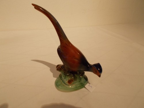 Keramik figur fasan - keramik,