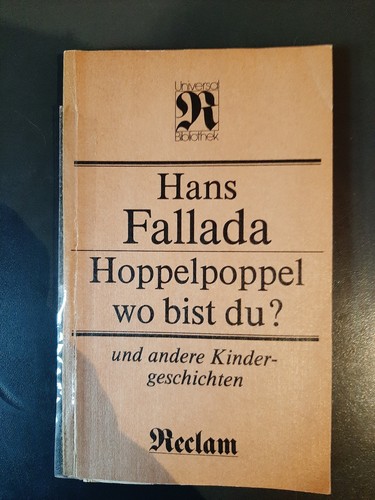 Hans fallada hoppelpoppel wo - hans,