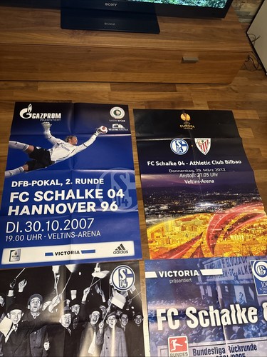 Alte schalke plakate - alte,