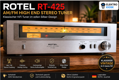Rotel 425 am fm stereo - rotel, am/fm