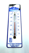 Antik Emaille Thermometer mit