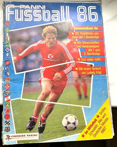 Fussball panini 1986 - panini,